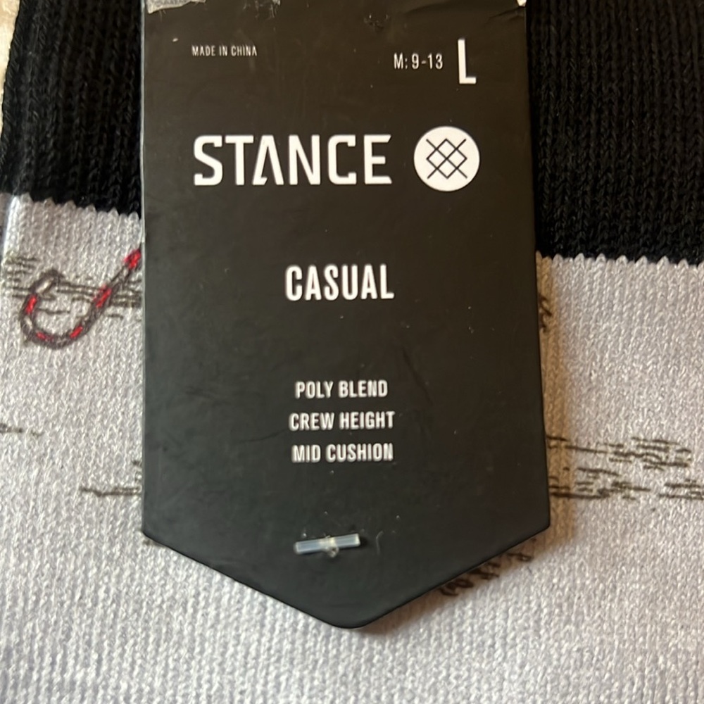 Stance ~ Happy Holideath ~ Men's Large 9-13 Crew Socks - Picture 12 of 15